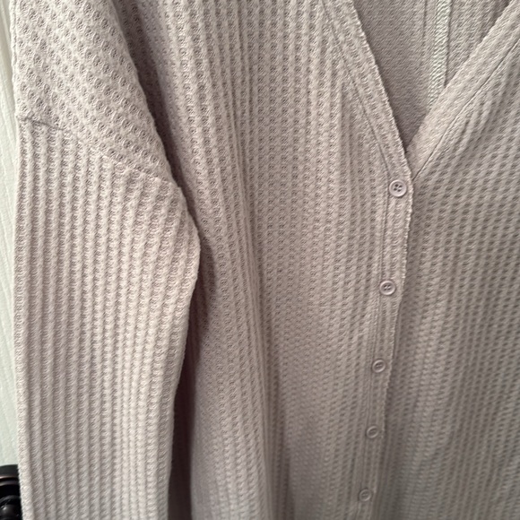 ROXY waffle Henley - Picture 3 of 4